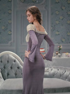 Lavender Heirloom Lace Dress