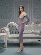 Lavender Heirloom Lace Dress