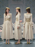 Meadow Heirloom Floral Corset Dress