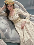 Meadow Heirloom Floral Corset Dress