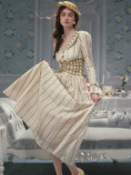 Meadow Heirloom Floral Corset Dress