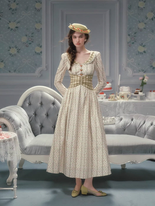 Meadow Heirloom Floral Corset Dress