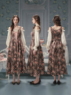 Antique Rose Woodland Corset Dress
