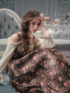 Antique Rose Woodland Corset Dress