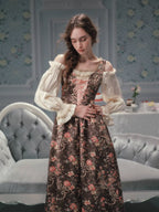 Antique Rose Woodland Corset Dress
