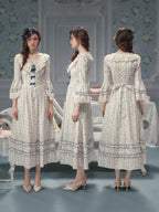 Bluebell Whisper Ribbon Dress