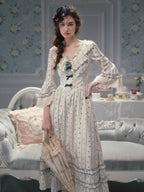 Bluebell Whisper Ribbon Dress