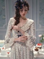Bluebell Whisper Ribbon Dress