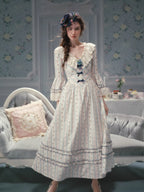 Bluebell Whisper Ribbon Dress