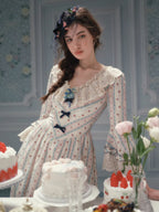 Bluebell Whisper Ribbon Dress