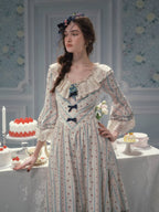 Bluebell Whisper Ribbon Dress