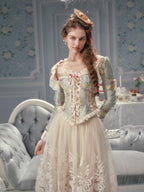 Meadow Muse Floral Lace Corset