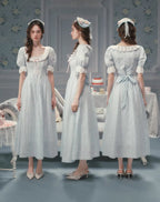 Pale Blue Reverie Lace Dress