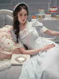 Pale Blue Reverie Lace Dress
