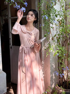 Petal Whisper Knit Dress