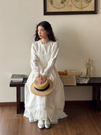 White Lily Heirloom Embroidery Dress