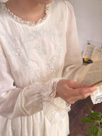 White Lily Heirloom Embroidery Dress