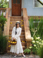 White Lily Heirloom Embroidery Dress