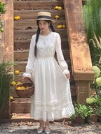 White Lily Heirloom Embroidery Dress