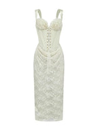 Verdant Blade Corset Dress
