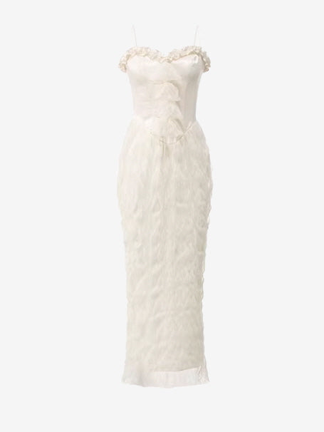 Ivory Heirloom Corset Dress