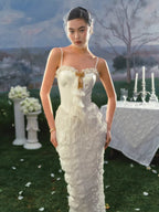 Ivory Heirloom Corset Dress