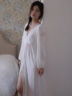 Lace Whisper Vintage Nightgown