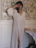 Lace Whisper Vintage Nightgown