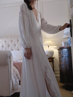 Lace Whisper Vintage Nightgown