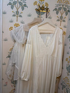 Lace Whisper Vintage Nightgown