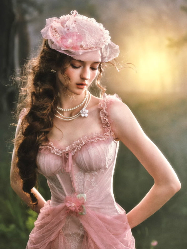 Rosy Whisper Fairy Corset Dress