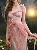 Rosy Whisper Fairy Corset Dress