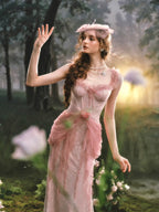 Rosy Whisper Fairy Corset Dress