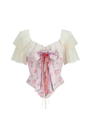 Princess Floral Fairy Corset & Skirt