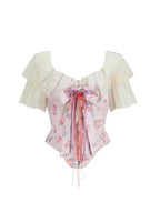 Princess Floral Fairy Corset & Skirt