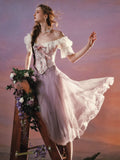 Princess Floral Fairy Corset & Skirt