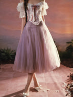 Princess Floral Fairy Corset & Skirt