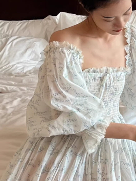 Blue Whisper Prairie Princess Night Dress