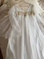 Celestial Whisper Lace Nightgown