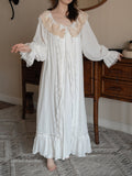 Golden Orchard Two-Piece Lace Loungewear Set