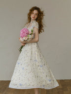 Lily's Ivory Blossom Summer Dress