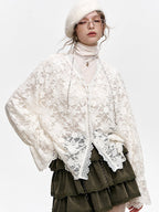 Ivory Lace Poise Blouse