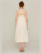 Snowy Lace Dream Slip Nightgown & Faux Fur Collar Robe