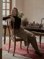 Classic Tweed High-Waist Skirt