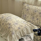 Cottage Style Cotton Floral Bedding Set