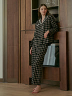 Midnight Library Ruffle Pajama Set