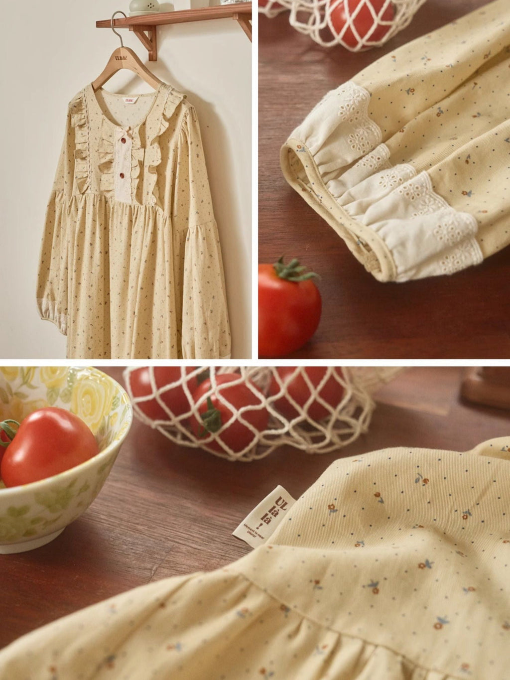 Vintage Cottage Bloom Nightgown