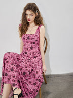 Dusty Rose Vintage Bloom Dress