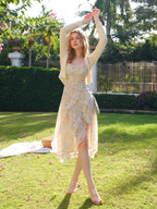 Sunshine Fairy Yellow Floral Dress