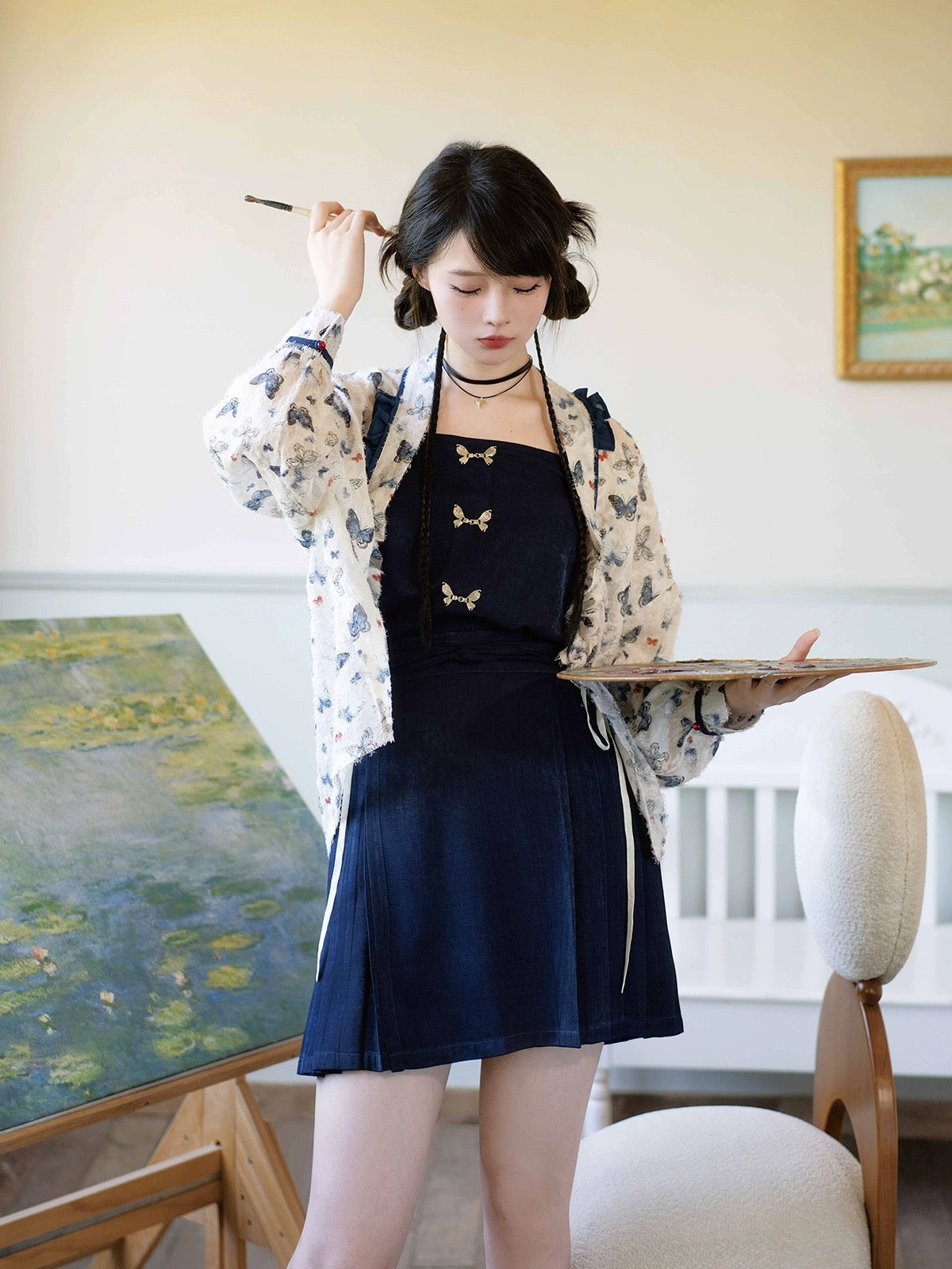 Ming Dynasty x Modern Hanfu: Illustrated Butterfly 蝴蝶图鉴